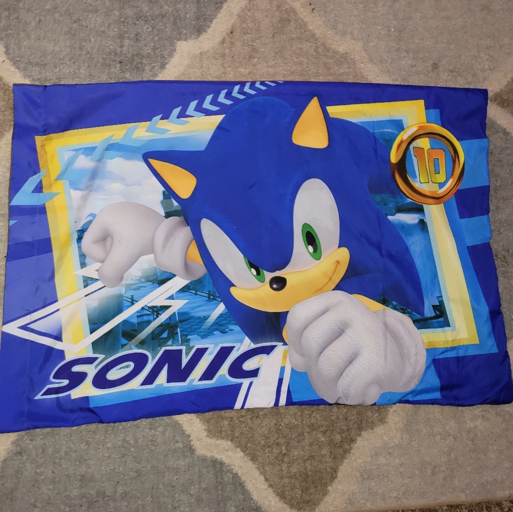Sonic The Hedgehog Standard Pillow Case